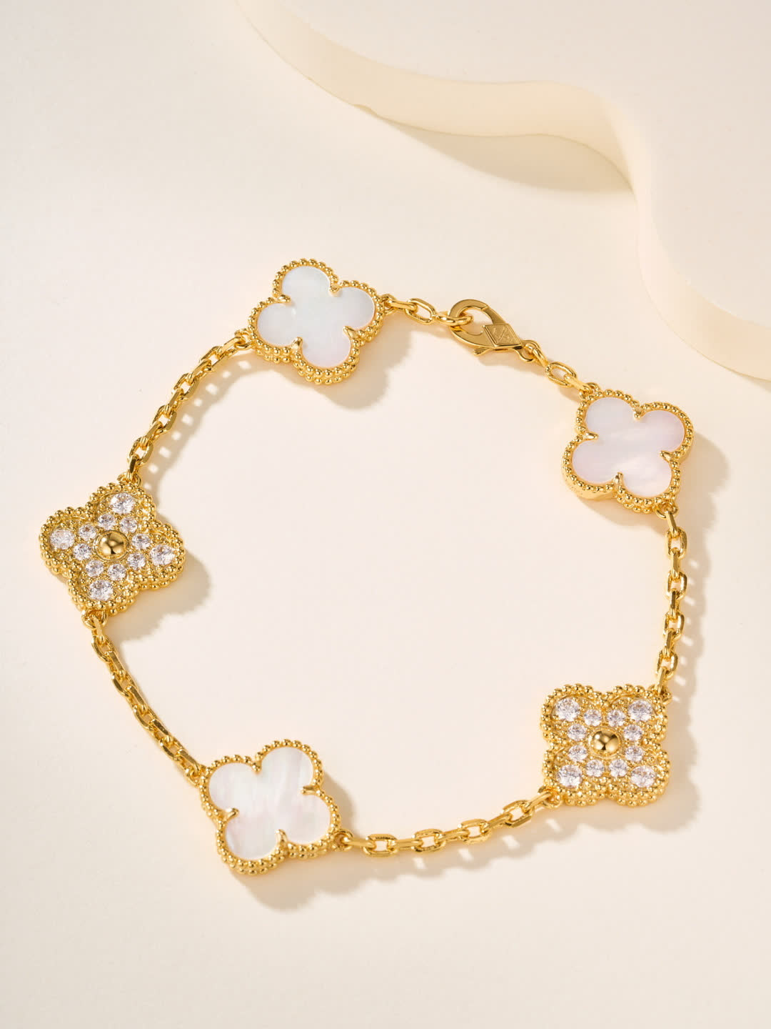 Van Cleef & Arpels Alhambra Gold Bracelet